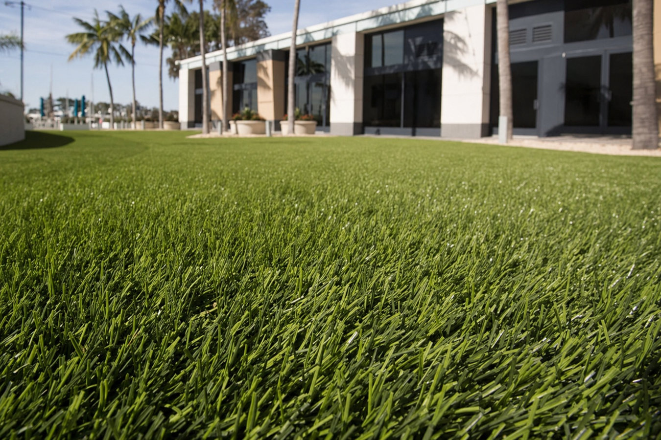 Commercial turf installation in Eureka, CA