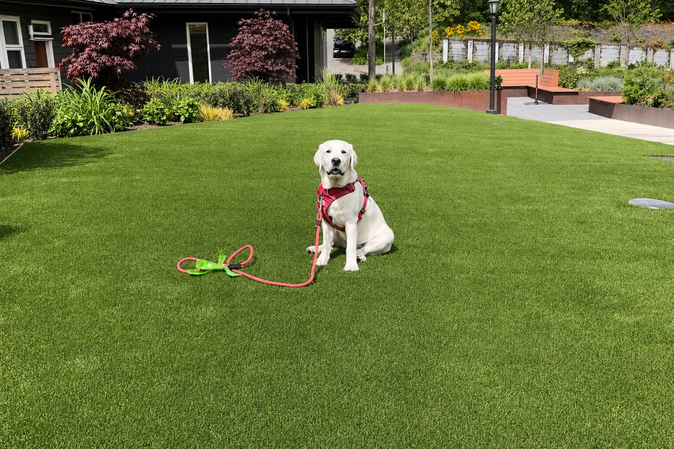 Pet-friendly turf in Eureka, CA